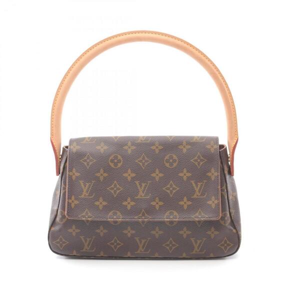 LOUIS VUITTON Brown Monogram Leather Bag - Picture 1 of 9